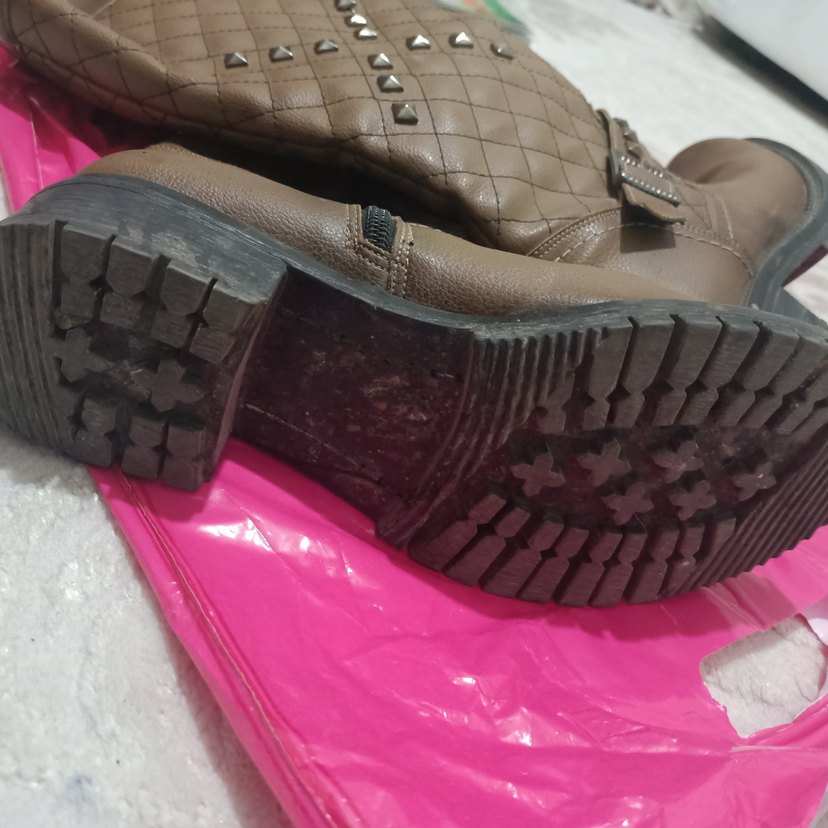 Kahverengi Tokalı Deri Bot - Görsel 4