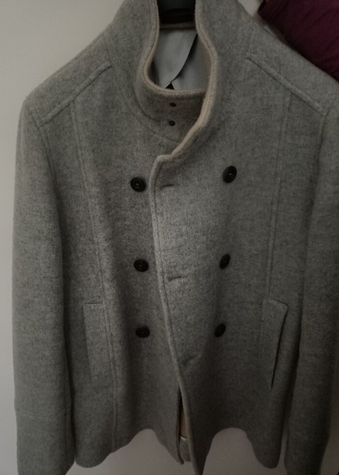 Erkek yün kaban - Görsel 3