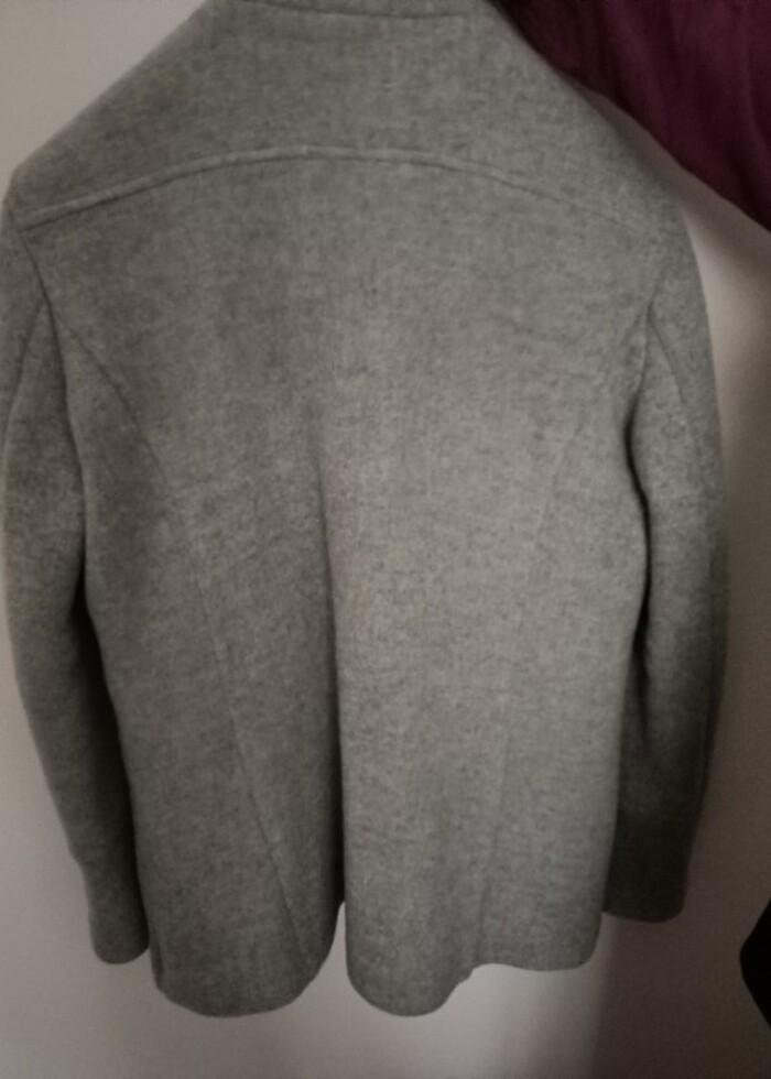 Erkek yün kaban - Görsel 4