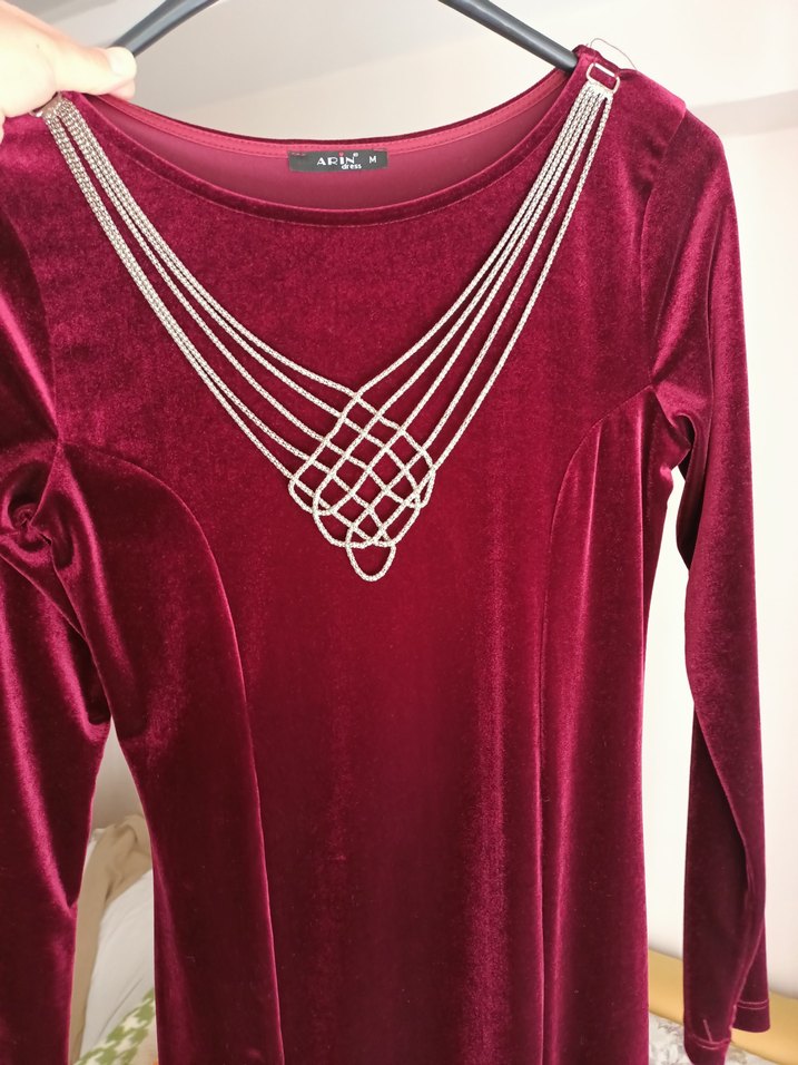 Uzun Kadın Elbise - Görsel 5