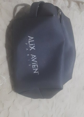 Alix Avien Siyah Kadın Makyaj Çantası