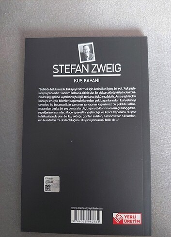  Stefan Zweig Kuş Kapanı