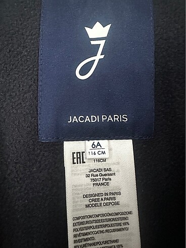 jacadi Jacadi Paris Fırsat Yağmurluk\Rüzgarlık