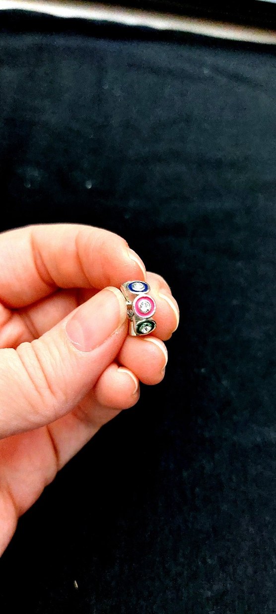 Pandora Renkli Mineli Taşlı Charm - Görsel 3