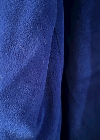 Kadın mavi Midi Yağmurluk - Görsel 4