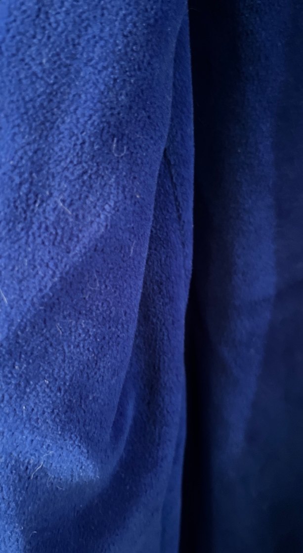 Kadın mavi Midi Yağmurluk - Görsel 4