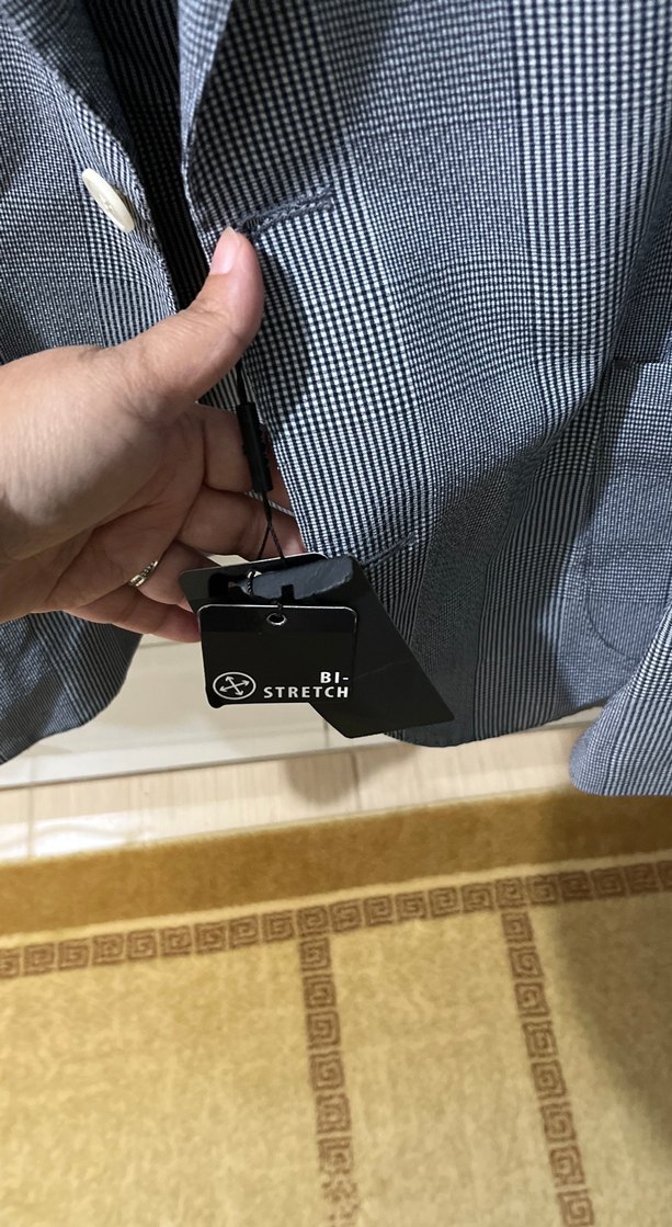 Gri Düğmeli Erkek Takım Ceketi - Görsel 3