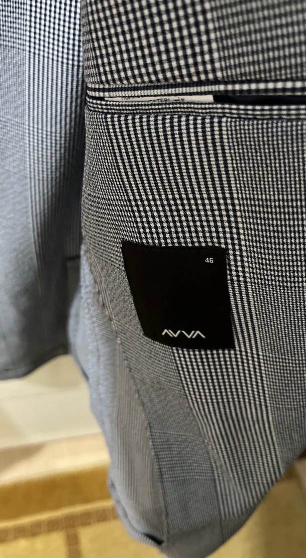 Gri Düğmeli Erkek Takım Ceketi - Görsel 4