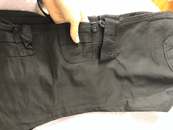 26 Beden siyah Renk Vena Kargo pantalon