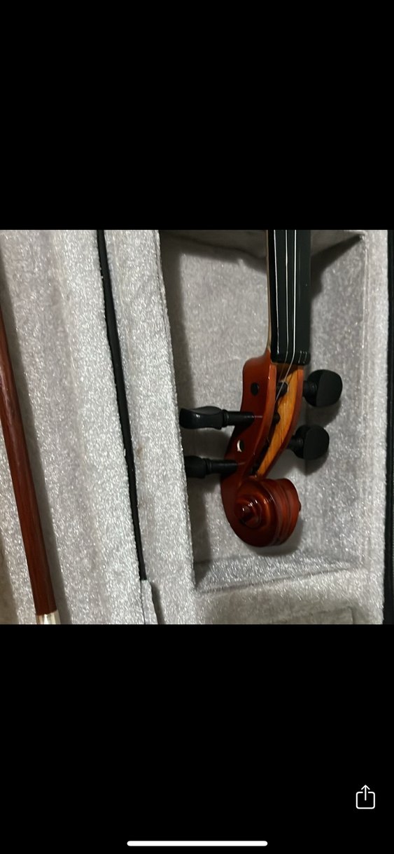 Kahverengi Keman ve Yay Seti - Görsel 4