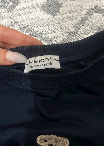 Lacivert ayıcık logolu tişört - Görsel 3