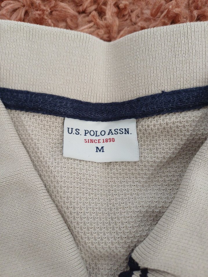 Erkek Beyaz Polo Yaka Kısa Kollu Tişört - Görsel 3