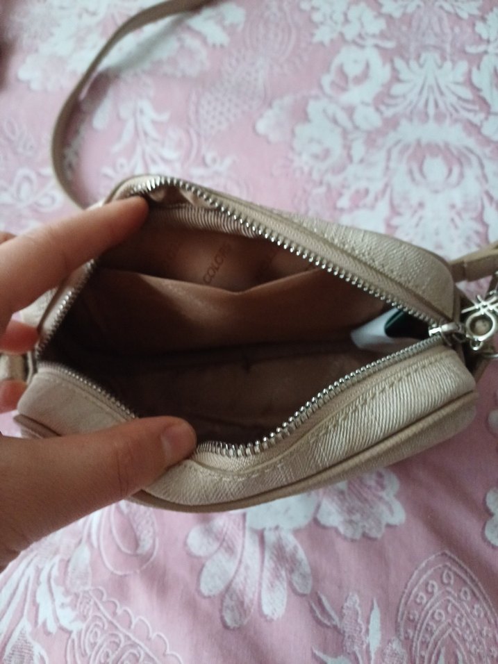 Bej Renkli Kadın Bel Çantası - Görsel 3