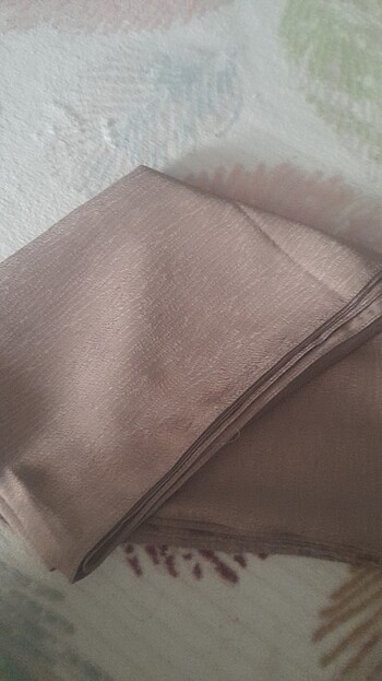 Vizon renk kendinden desenli şal - Görsel 3