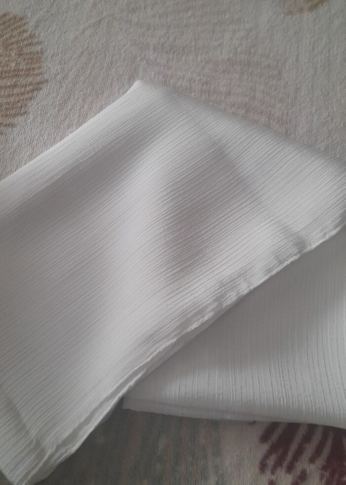 Çizgi desenli şal - Görsel 3