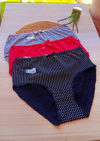 50 Beden çeşitli Renk Yüksek bel Külot Tutku XXL XXXL