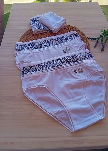 l Beden beyaz Renk Kadın Bikini Külot