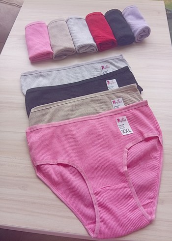 xxl Beden pembe Renk Yüksek bel Külot M L XL XXL XXXL bedenler
