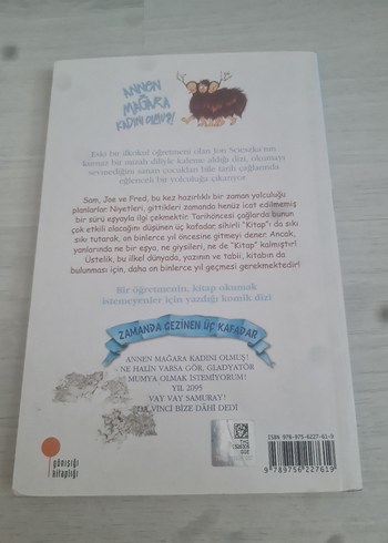 Annen Mağara Kadını Olmuş! - Jon Scieszka - Görsel 2