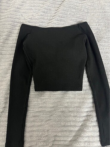 s Beden siyah crop