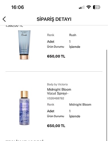 victorias secret body mist midnight bloom vücut spreyi vs body