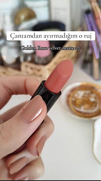 golden rose velvet matte lipstick 27