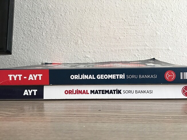 ORİJİNAL YAYINLARI TYT /AYT GEOMETRİ ve AYT MATEMATİK SORU BANKA