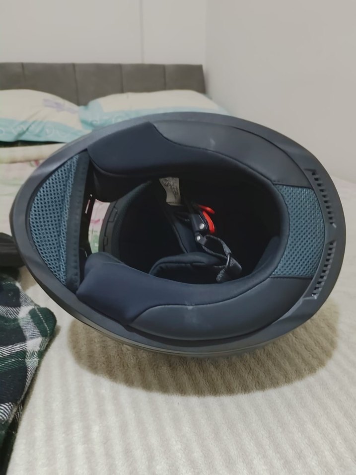 Siyah Biker Kask LS2 - Görsel 2