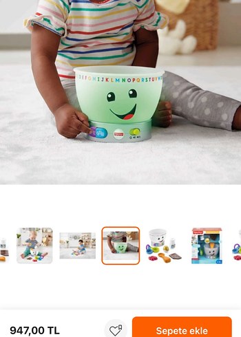 Beden Eğitici fisher price Oyuncak Mutfak Seti