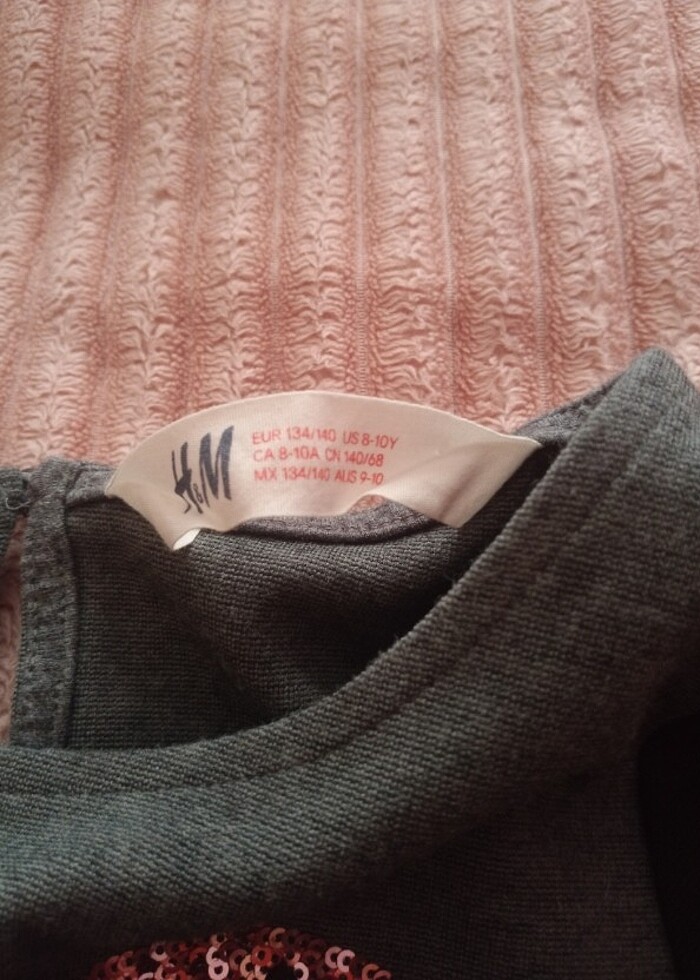 Kız çocuk elbise cepli,fermuarlı - Görsel 3