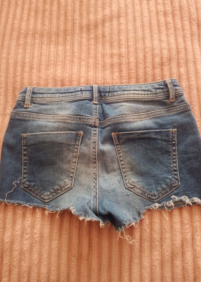 kız çocuk mini kot şort xxs - Görsel 3