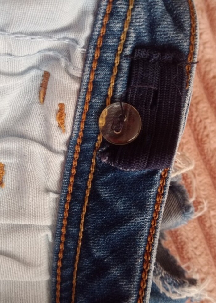 kız çocuk mini kot şort xxs - Görsel 4