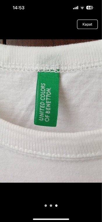 Benetton Kız çocuk tshirt