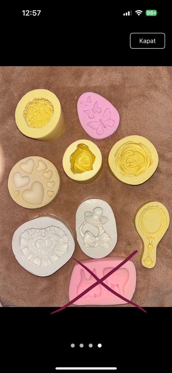 Şekilli silikon kalıp - Görsel 2