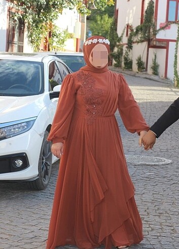 Söz, nişan, düğün için tesettür abiye 