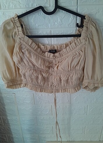 Bej crop - Görsel 5