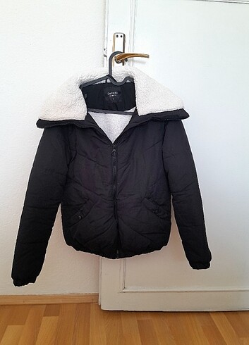 Defacto şişme içi kürklü mont - Görsel 6