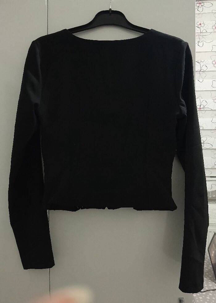 Kalp yaka bluz - Görsel 2