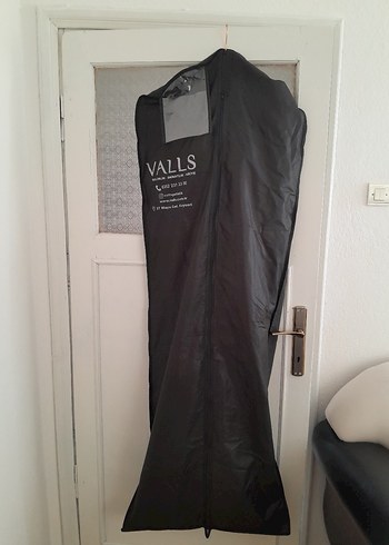 Kırmızı Drapeli Uzun Abiye Elbise - Görsel 12