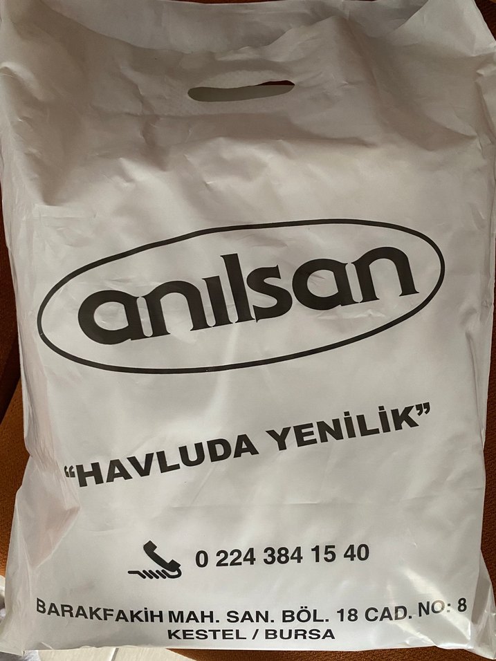 Saf Beyaz Bohem Tarzı Havlu - Görsel 2