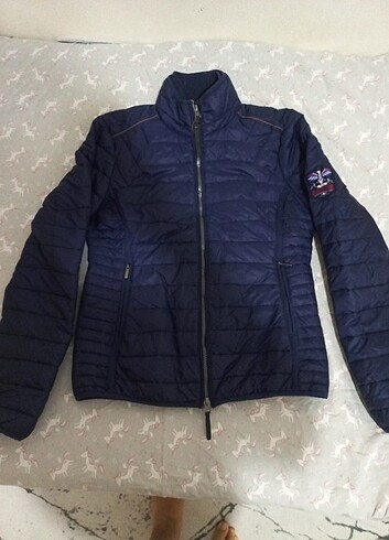 xl Beden lacivert Renk Kadın mont