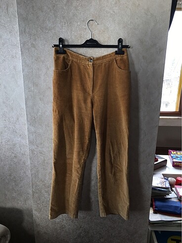 m Beden vintage kadife pantolon