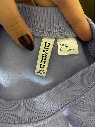 xs Beden HM sweatshirt