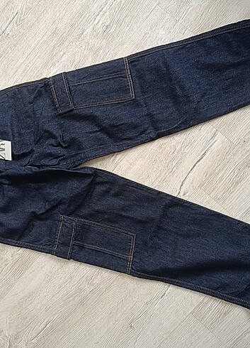 13-14 Yaş Beden lacivert Renk Zara kot pantolon 12-14 yaş