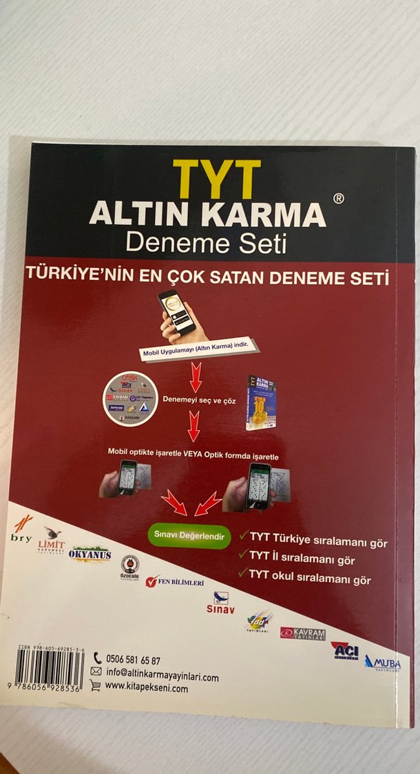 TYT Altın Karma 10 Deneme Seti - Görsel 2