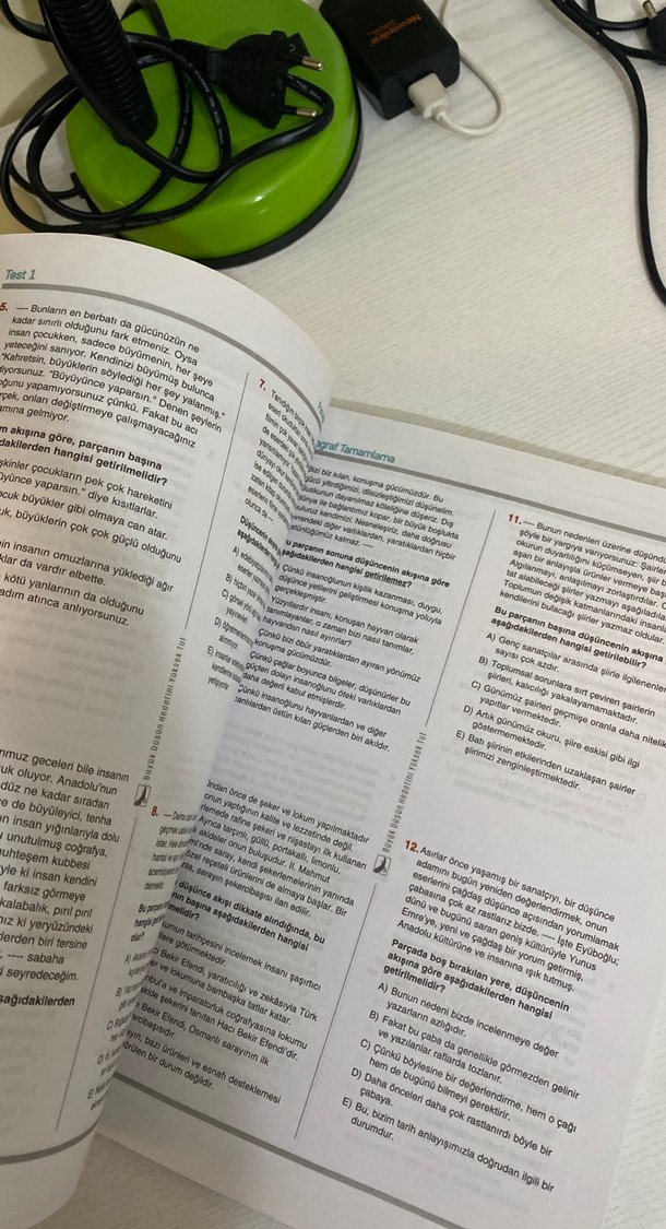 TYT Türkçe Paragraf Soru Bankası - Görsel 5