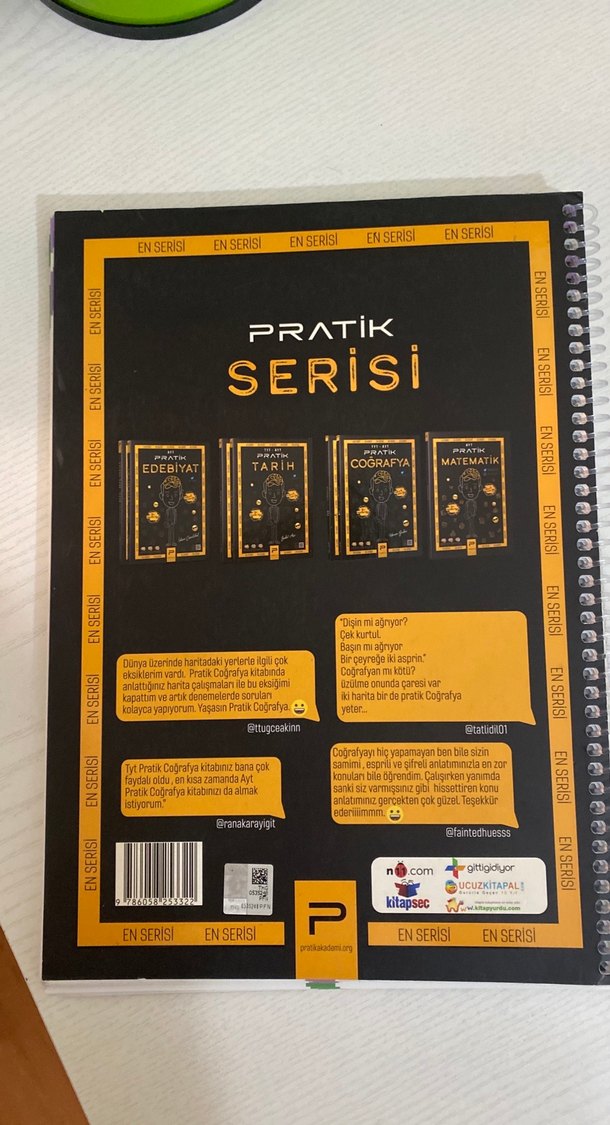 TYT Pratik Coğrafya Sınav Hazırlık Defteri - Görsel 2