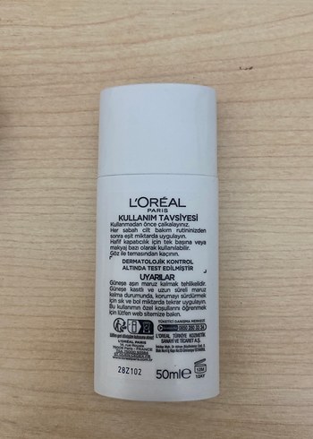 L'Oréal Bright Reveal SPF 50 Yüz Güneş Kremi - Görsel 6