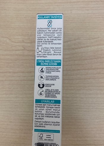 L'Oréal Bright Reveal SPF 50 Yüz Güneş Kremi - Görsel 4