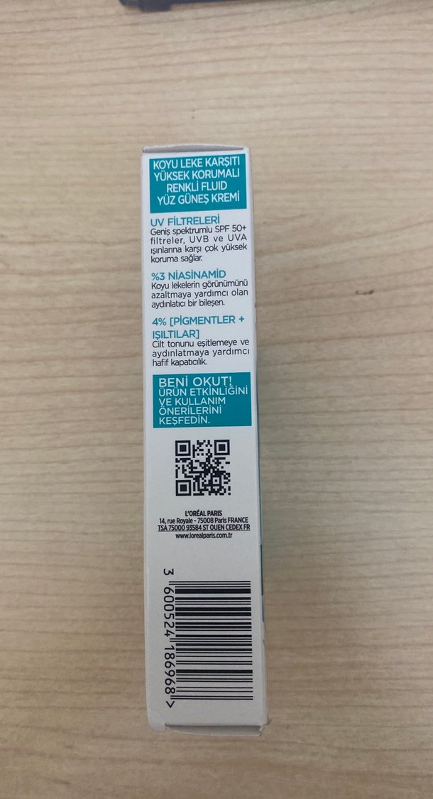 L'Oréal Bright Reveal SPF 50 Yüz Güneş Kremi - Görsel 3